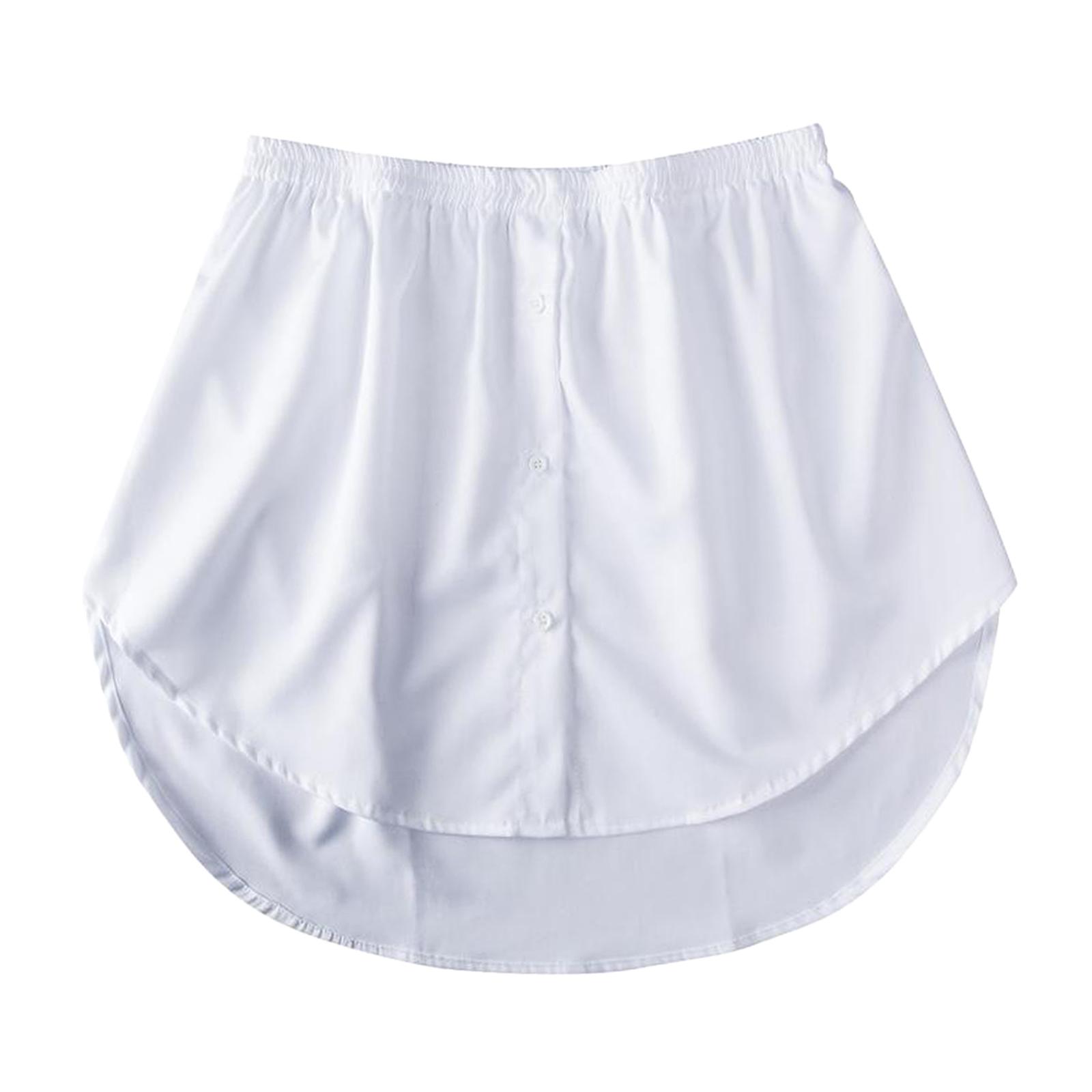 Detachable Waist Skirt Faux Bl - Blouses 评论和价格