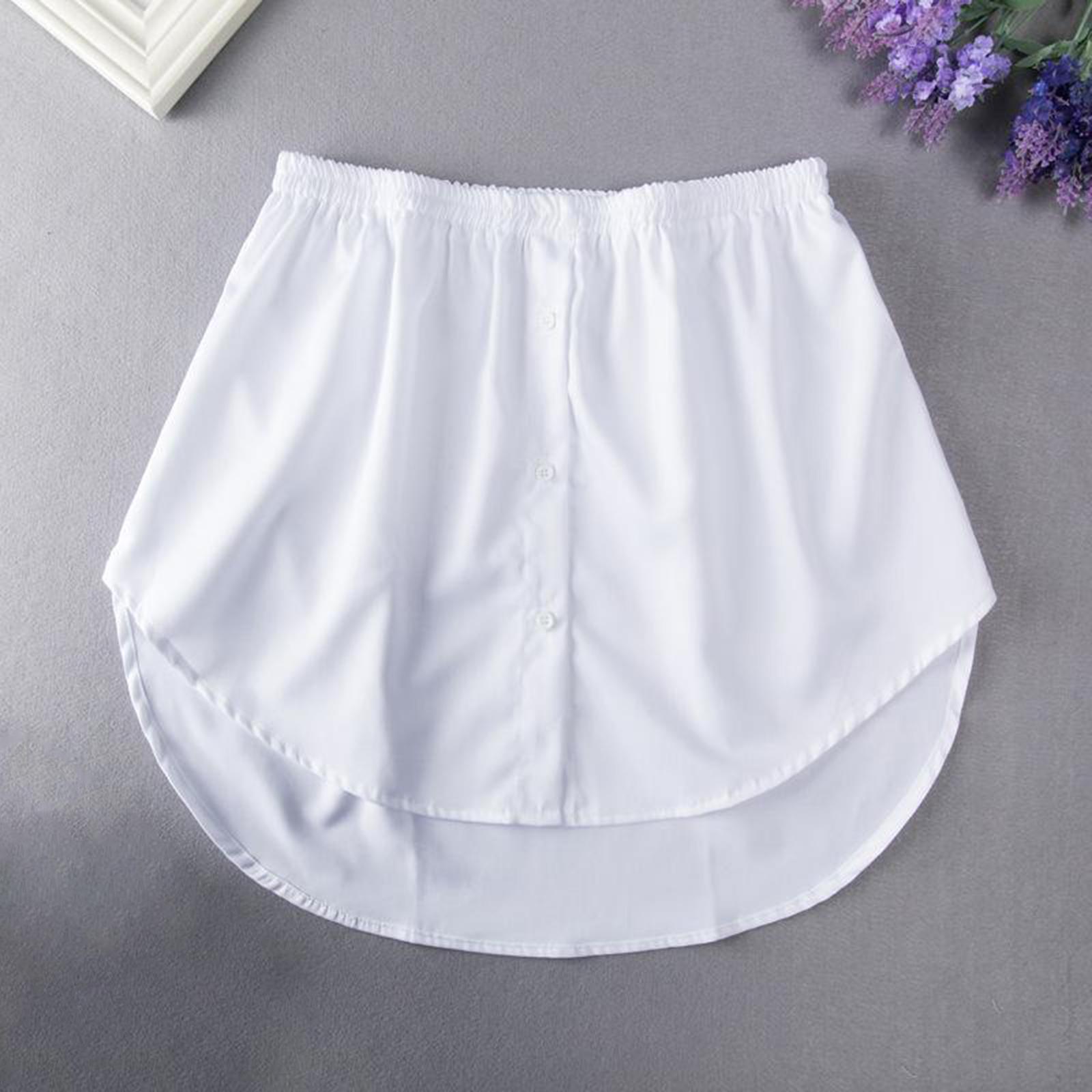 Detachable Waist Skirt Faux Bl - Blouses 评论和价格