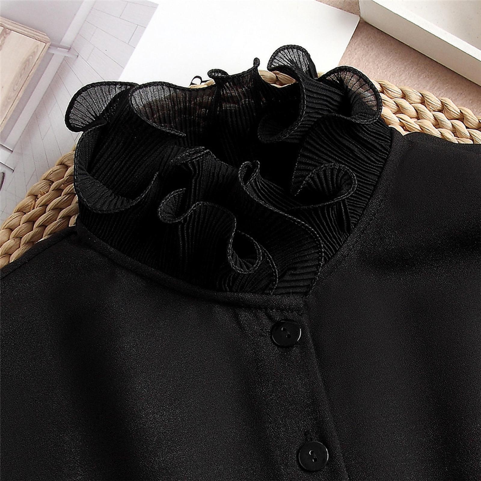 Comfortable Chiffon Women Deta - Blouses 评论和价格